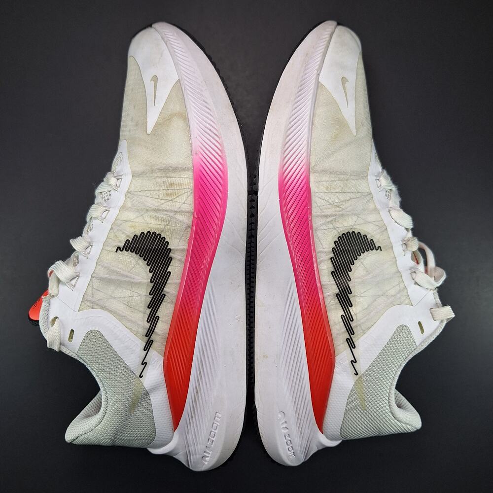 Nike Winflo 8 Womens 6.5 White Rawdacious CW3421-100 Running Shoes Sneakers - Picture 9 of 14